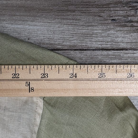 BAHIO* Men's Short Sleeve Button Down Straight Hem 100% Linen Shirt~ Size 2X - Picture 11 of 15